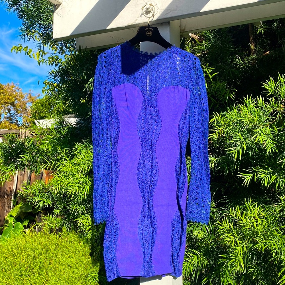Emilio Pucci Lace dress with long sleeves